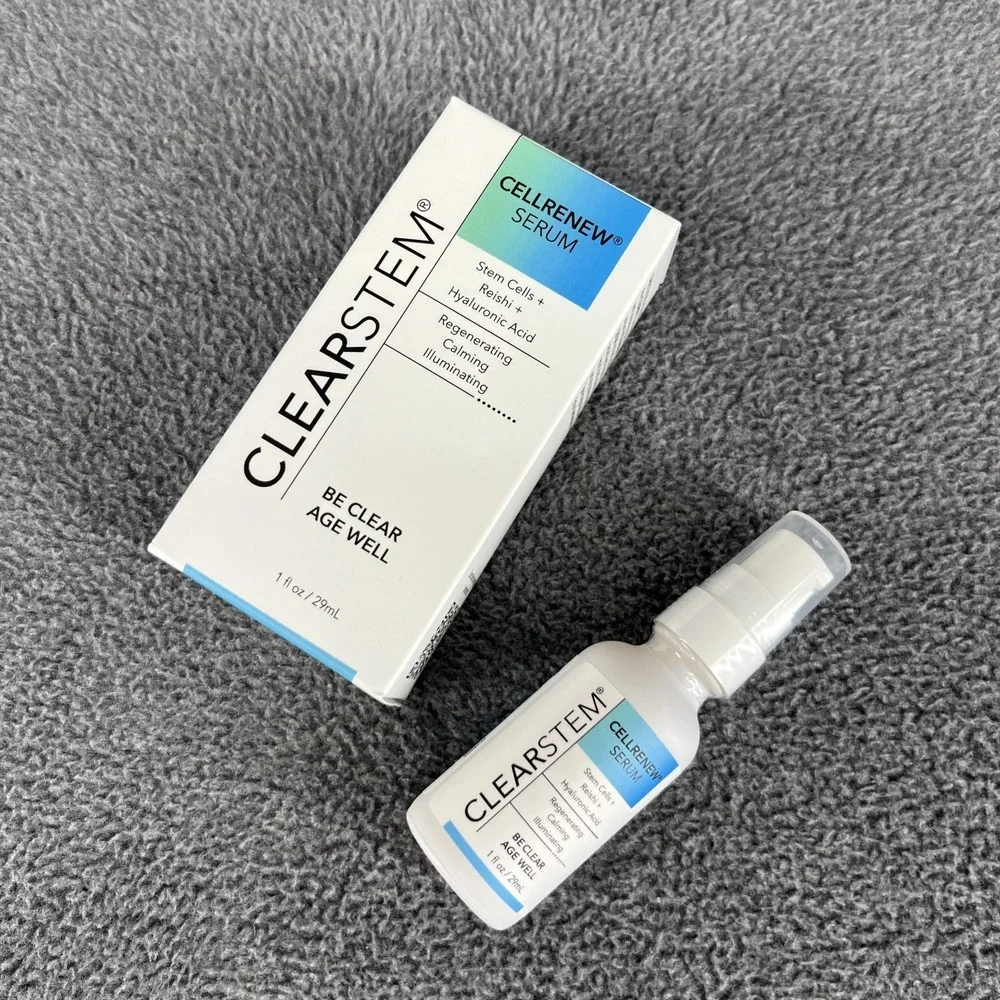 CLEARSTEM Skincare CELLRENEW serum 1 oz New in Box Sealed